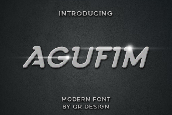 AGUFIM: A Font for Professional Branding