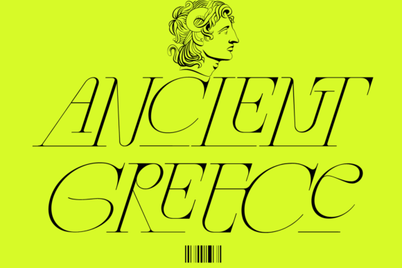 Ancient Greece Font: Elegant Serif for Branding