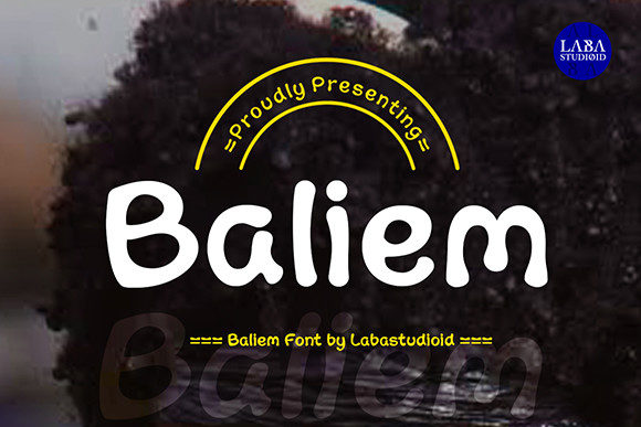 Baliem: A Quirky Display Font for Makers