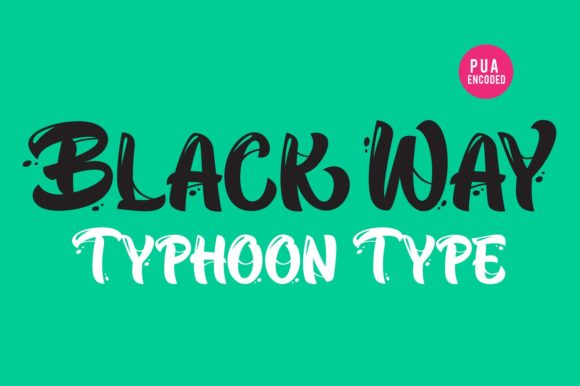Black Way: A Bold Font for Business