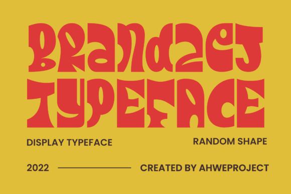 Brandzet: A Bold Display Font for Editorial Design