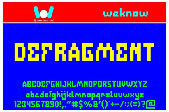 Defragment: A Futuristic Font for Modern Marketing