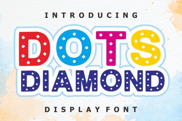 Dots Diamond Font for Web Design