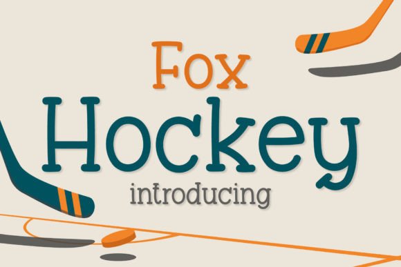 Fox Hockey Font for Web Design