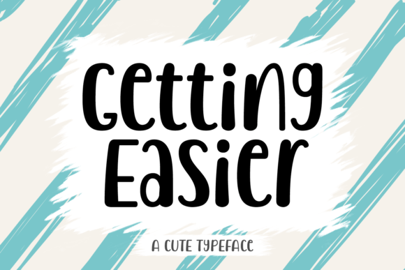 Getting Easier is the kind of font that makes your campaign visuals feel more human. As a marketing specialist, I’ve spent countless hours fine-tuning visual assets for a product launch, and this display typeface has become one of my go-to choices when I need to balance personality with clarity. It’s not just a font—it’s a design tool that helps me communicate with more warmth and confidence.