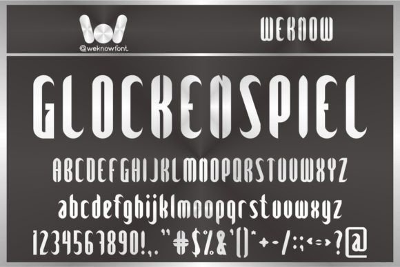 Glockenspiel: A Font That Elevates Your Brand