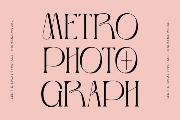 Metro Photograph Font for Stylish Design
