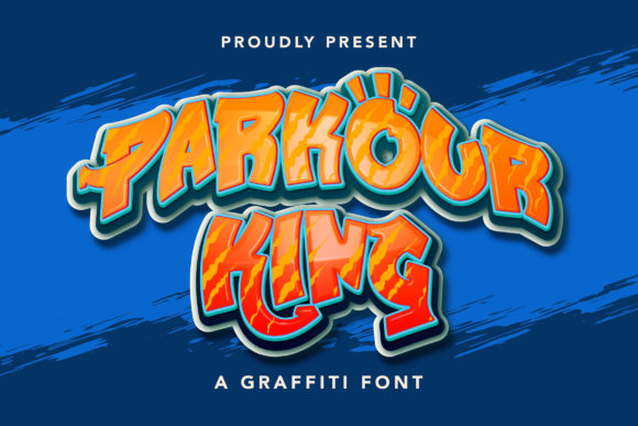 Parkour King Font: Bold and Unapologetic