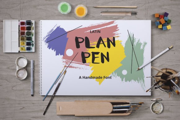 Plan Pen Font for Creative Projects