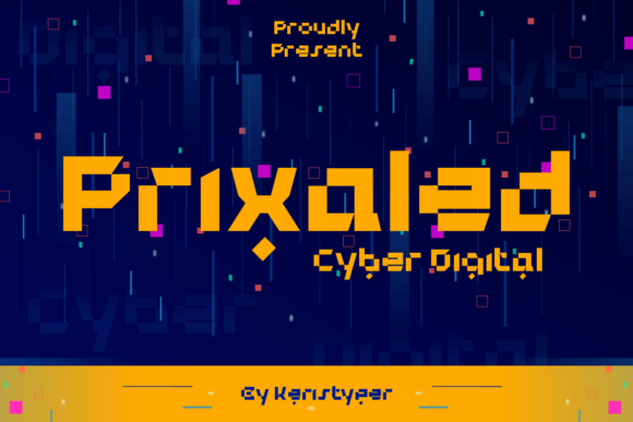Prixaled: A Futuristic Font for Designers