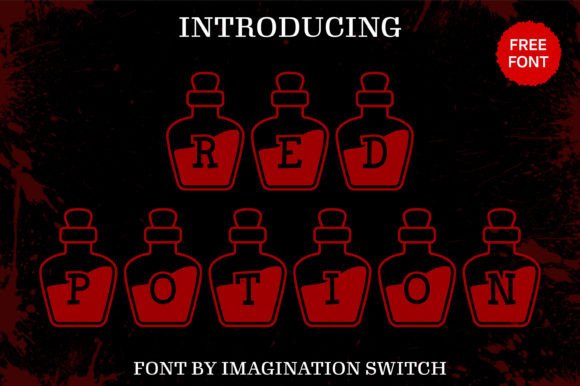 Red Potion: A Bold Font for Business