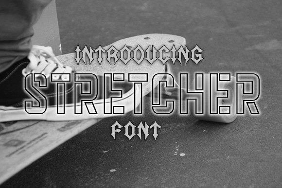 Stretcher Font for Web Design