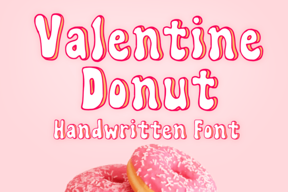 Valentine Donut: A Fun Font for Business