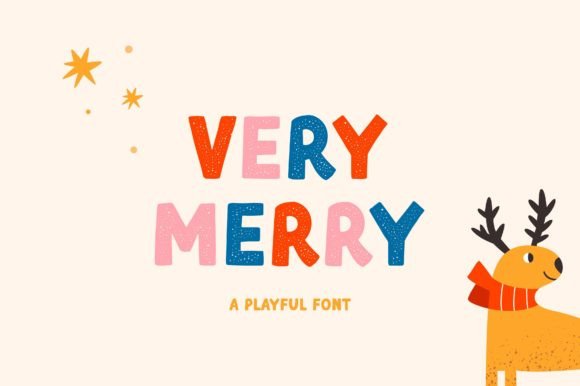Very Merry Font: Playful and Stylish