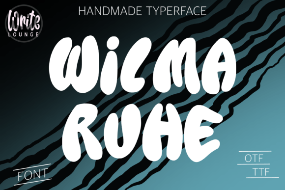 Wilma Ruhe: A Playful Display Font